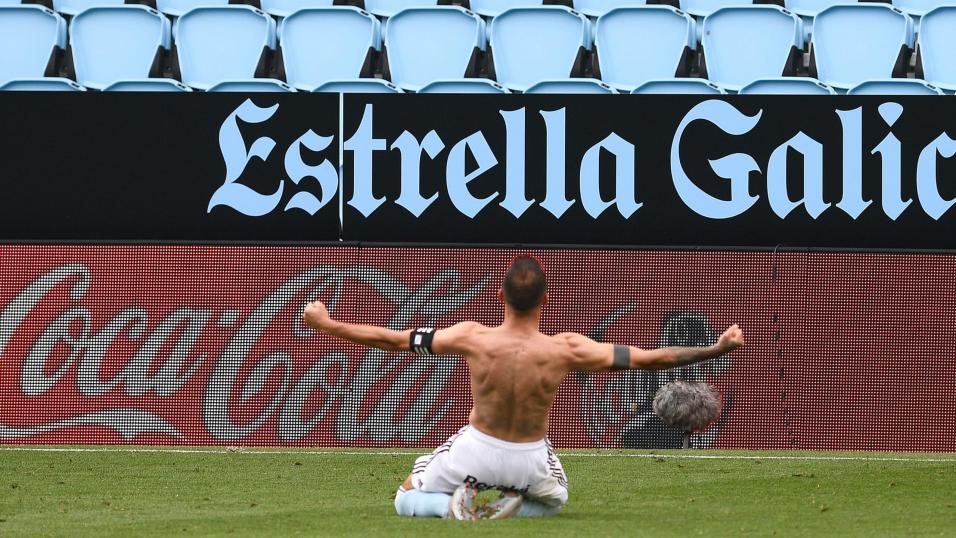 Celta Vigo forward Iago Aspas.